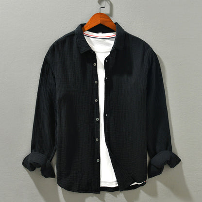 Comfortable Shirt - Loose Fit Soft Cotton Blend