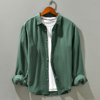 Comfortable Shirt - Loose Fit Soft Cotton Blend
