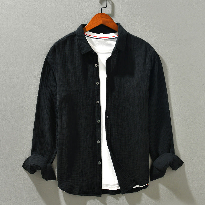 Comfortable Shirt - Loose Fit Soft Cotton Blend