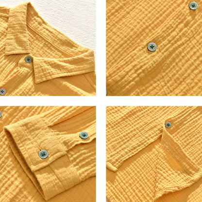 Comfortable Shirt - Loose Fit Soft Cotton Blend