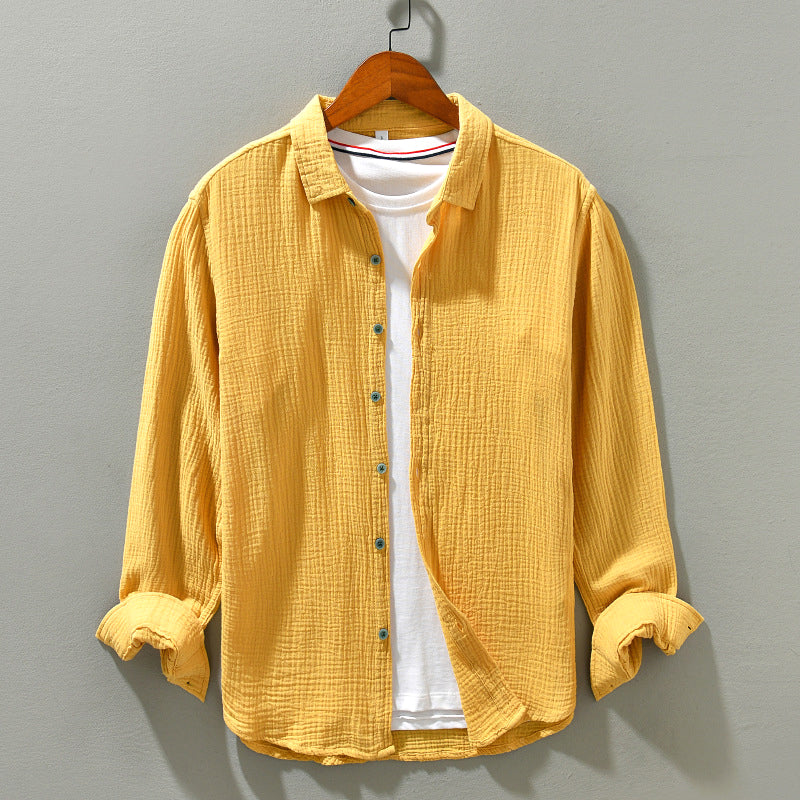 Comfortable Shirt - Loose Fit Soft Cotton Blend