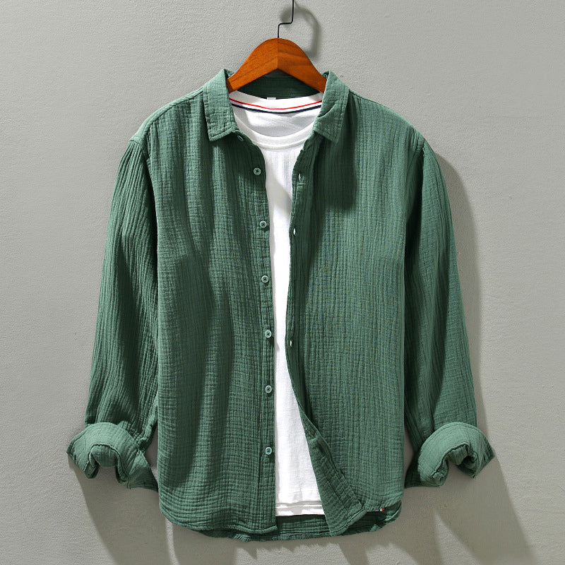 Comfortable Shirt - Loose Fit Soft Cotton Blend