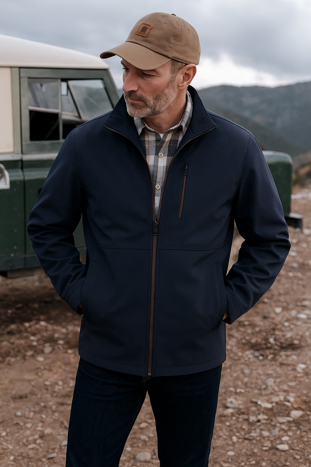Waterproof Mens Fleece Coat - OutfitLondon