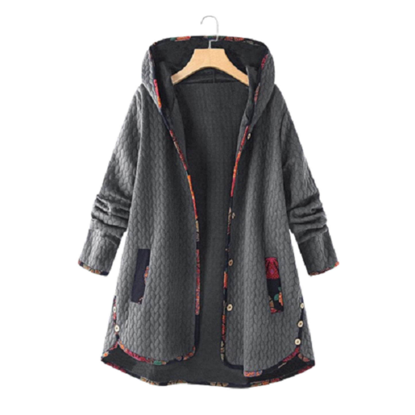 Cozy Women's Oversized Wool Winter Coat
