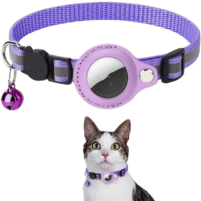 Comfortable Cat Collar with Quick Release and Glow Strap