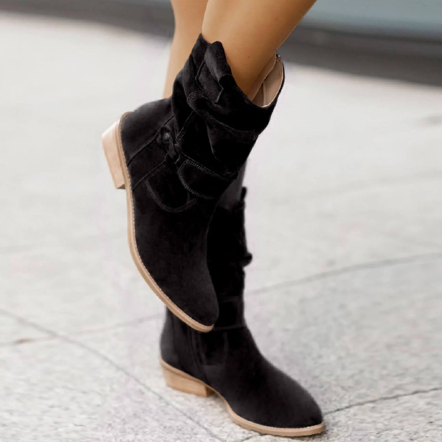 Women's Suede Ankle Boots