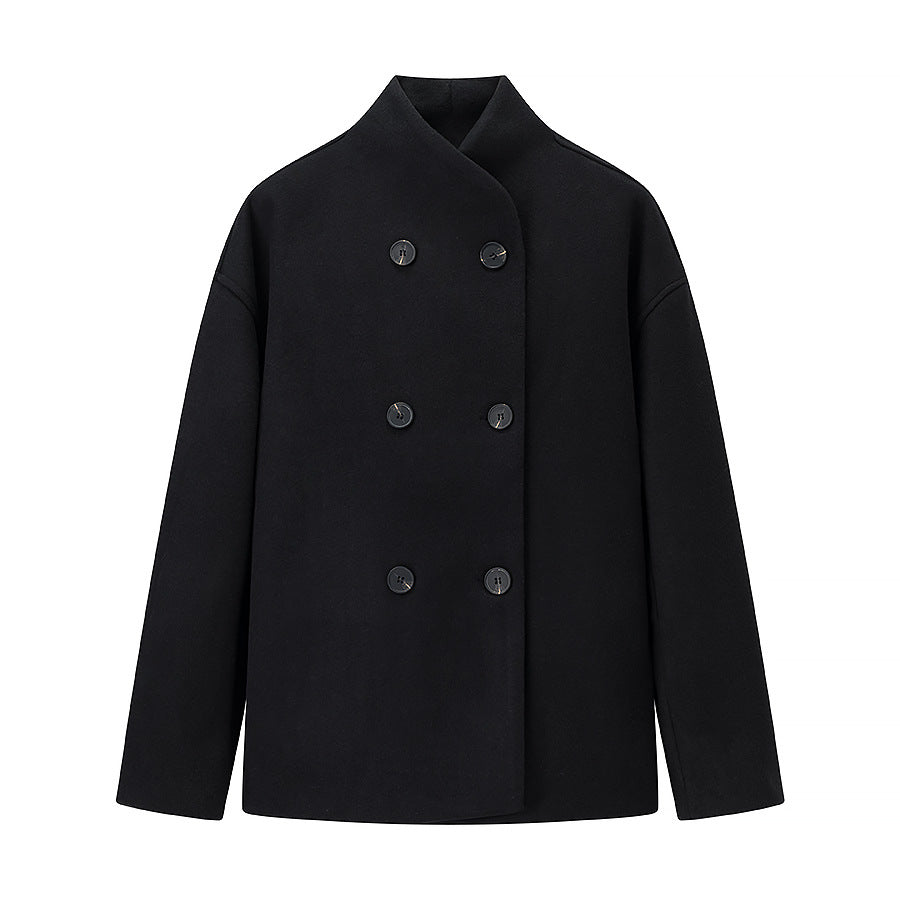 Luxury Double Breasted Oversized Coat