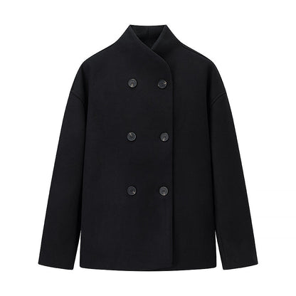 Luxury Double Breasted Oversized Coat