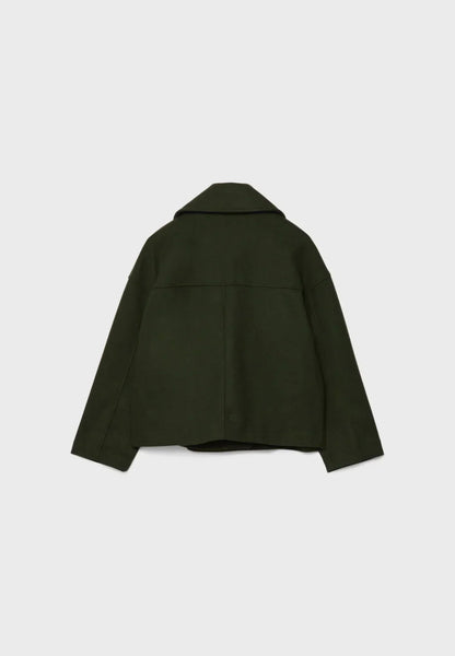 Women's Double-Breasted Cropped Jacket