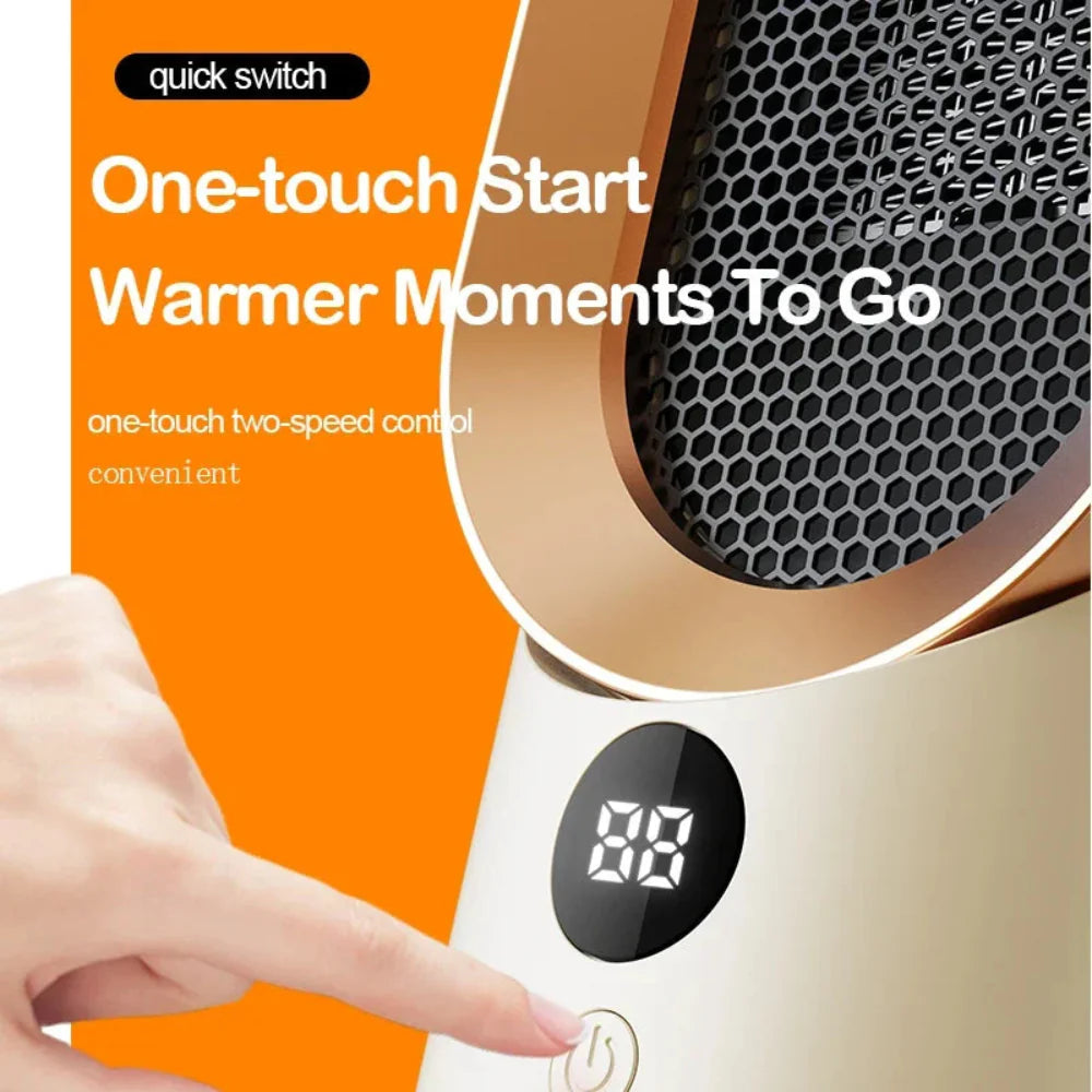 Small Powerful Ceramic Space Heater