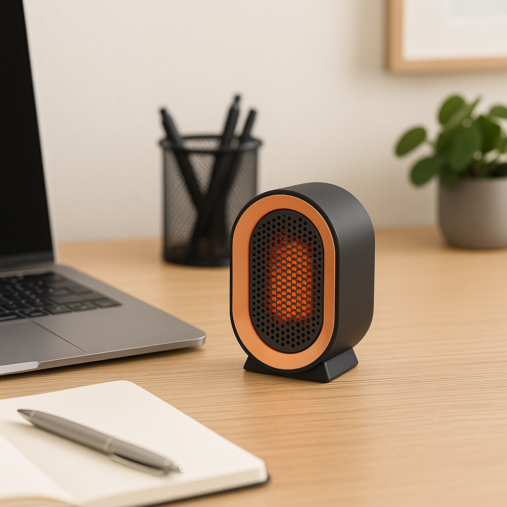Small Powerful Ceramic Electric Space Heater - OutfitLondon