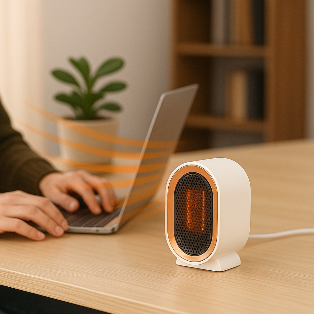 Small Powerful Ceramic Electric Space Heater