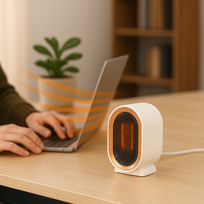 Small Powerful Ceramic Electric Space Heater