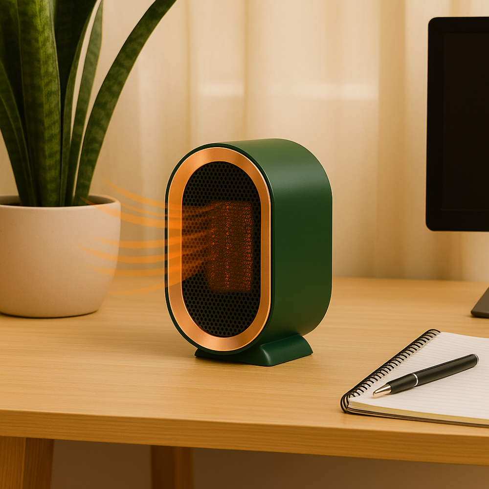 Small Powerful Ceramic Electric Space Heater