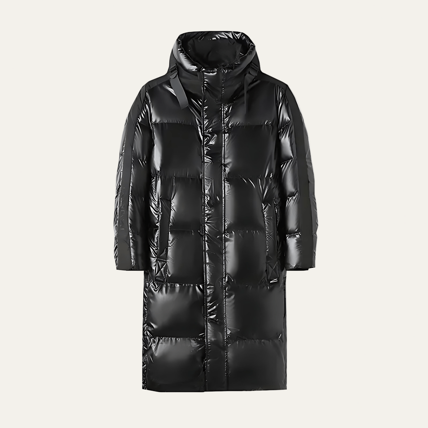 Men's Waterproof Parka Coat with Fleece Lined Hood - OutfitLondon
