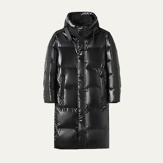 Men's Waterproof Parka Coat with Fleece Lined Hood - OutfitLondon