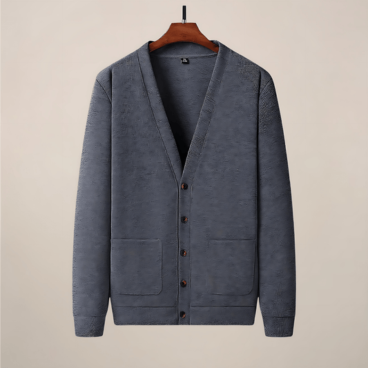 Casual Open Front Cardigan Sweater - OutfitLondon