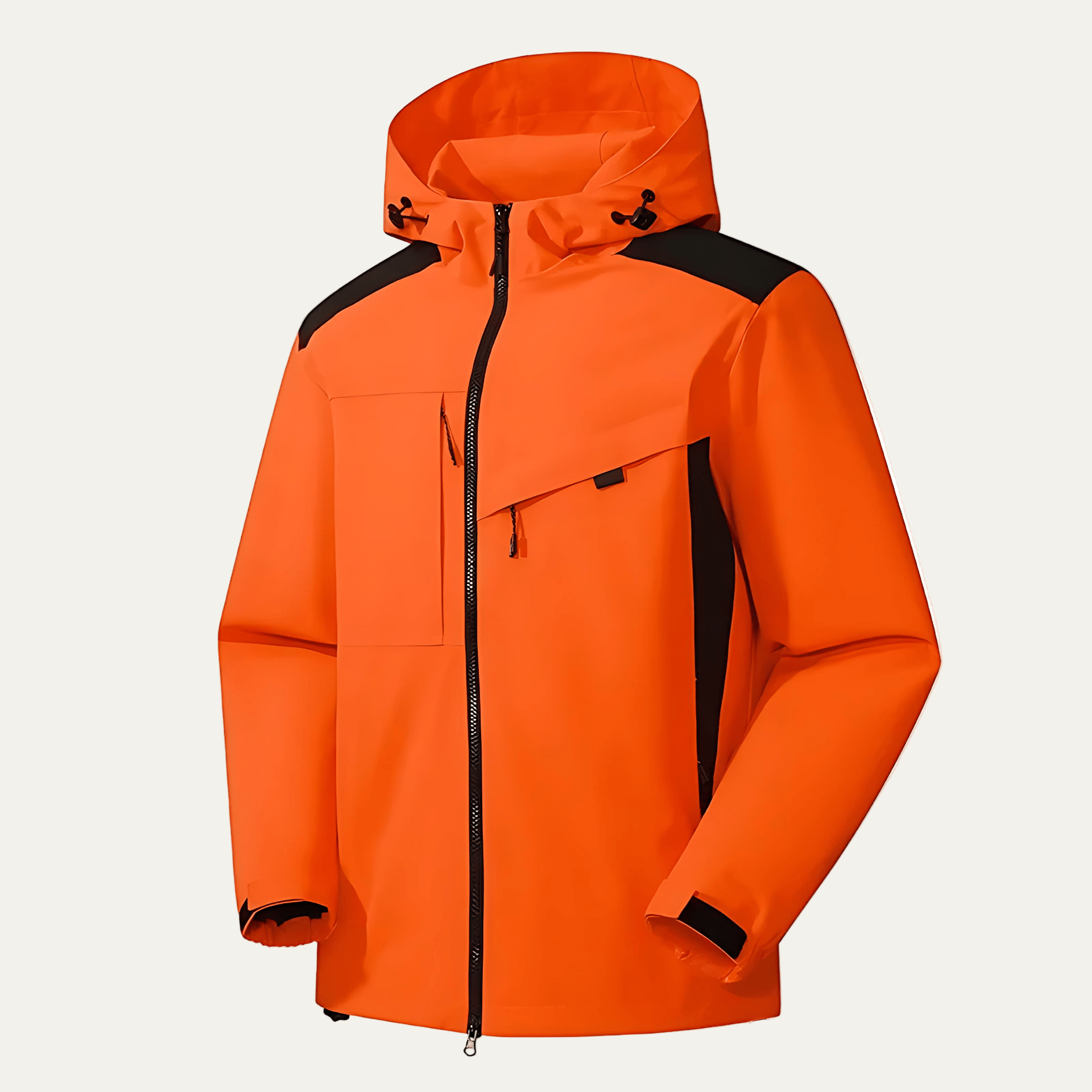 Men's Slim Water Resistant Hoodie Jacket - OutfitLondon