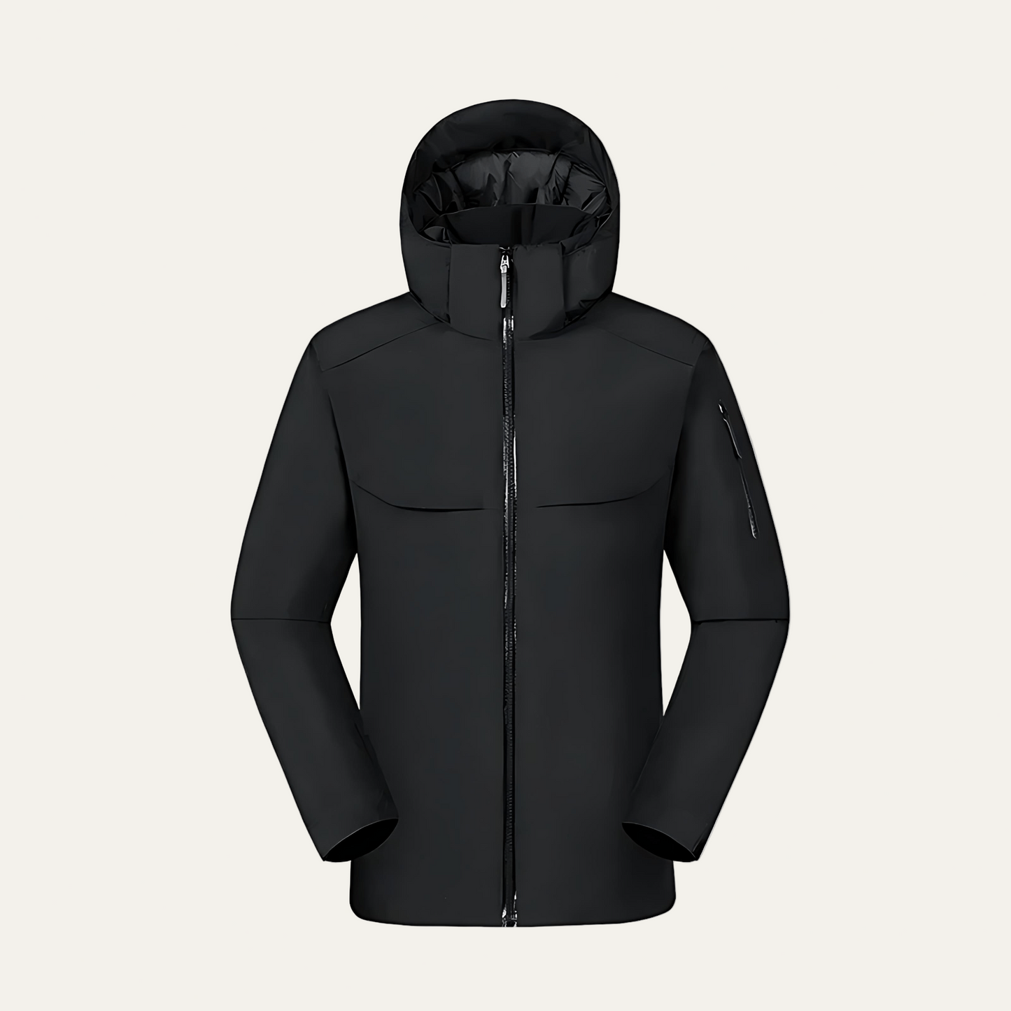 Men's Slim Fit Waterproof Hoodie Jacket - OutfitLondon