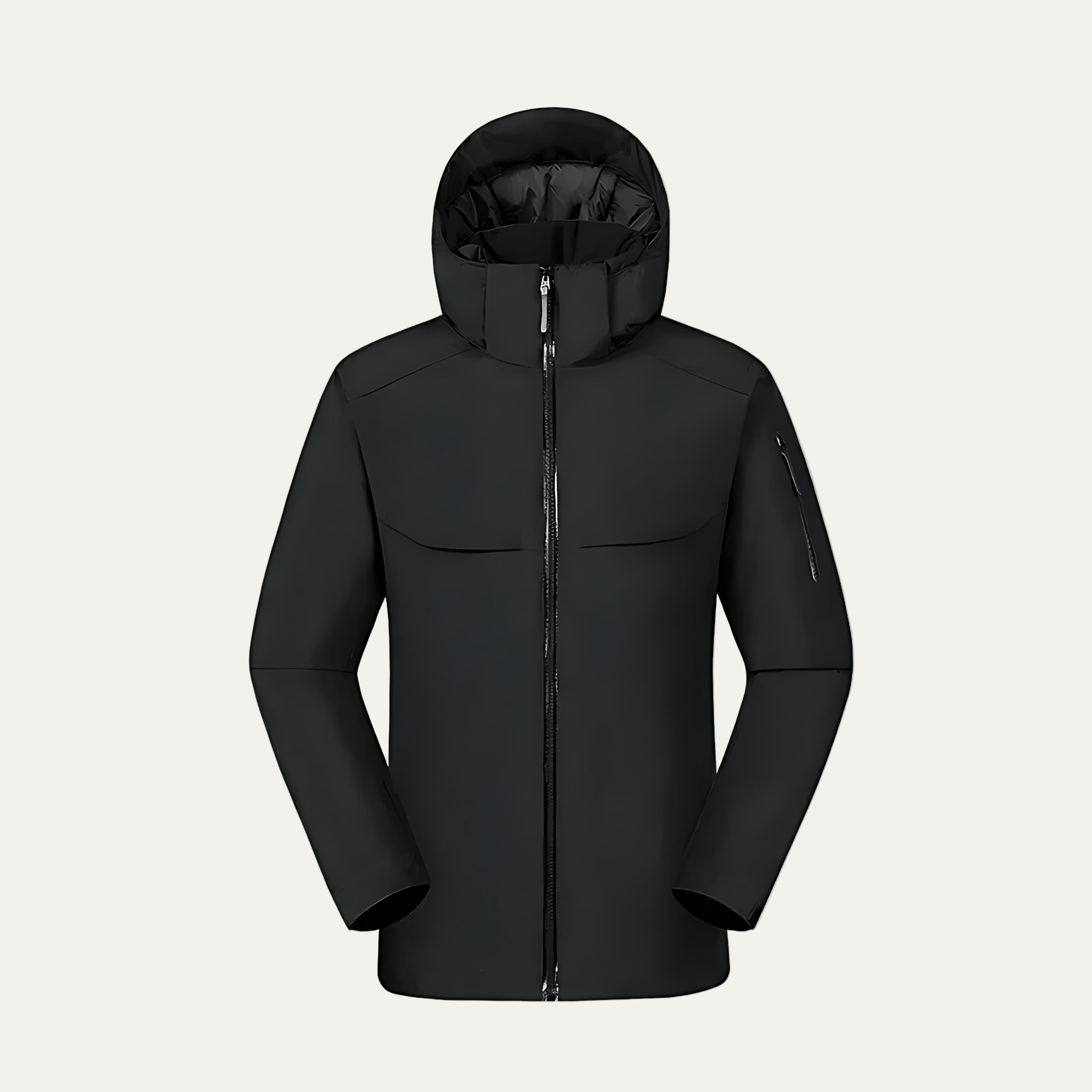 Men's Slim Fit Waterproof Hoodie Jacket - OutfitLondon