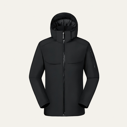 Men's Slim Fit Waterproof Hoodie Jacket - OutfitLondon