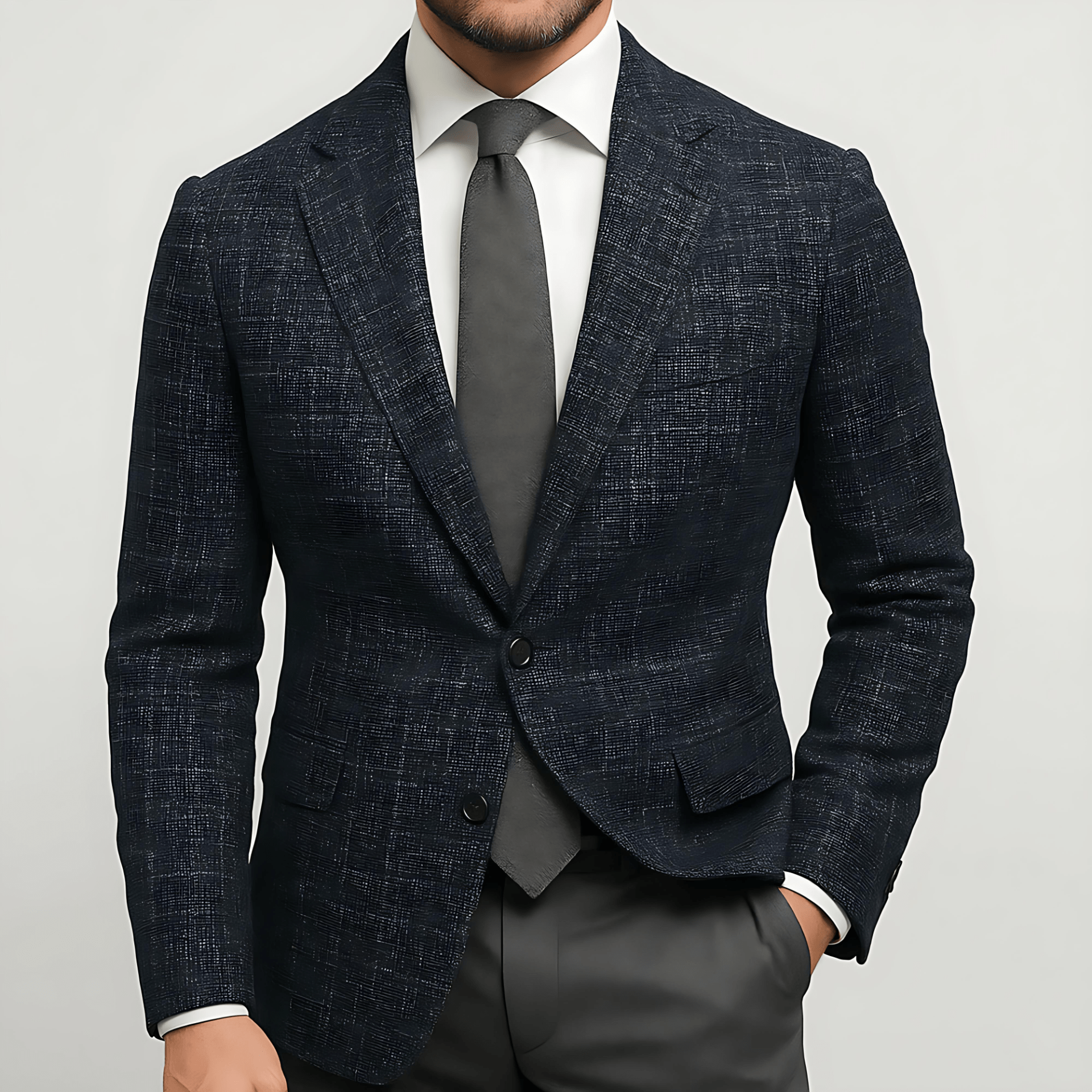 Timeless Fit Elegant Business Blazer - OutfitLondon