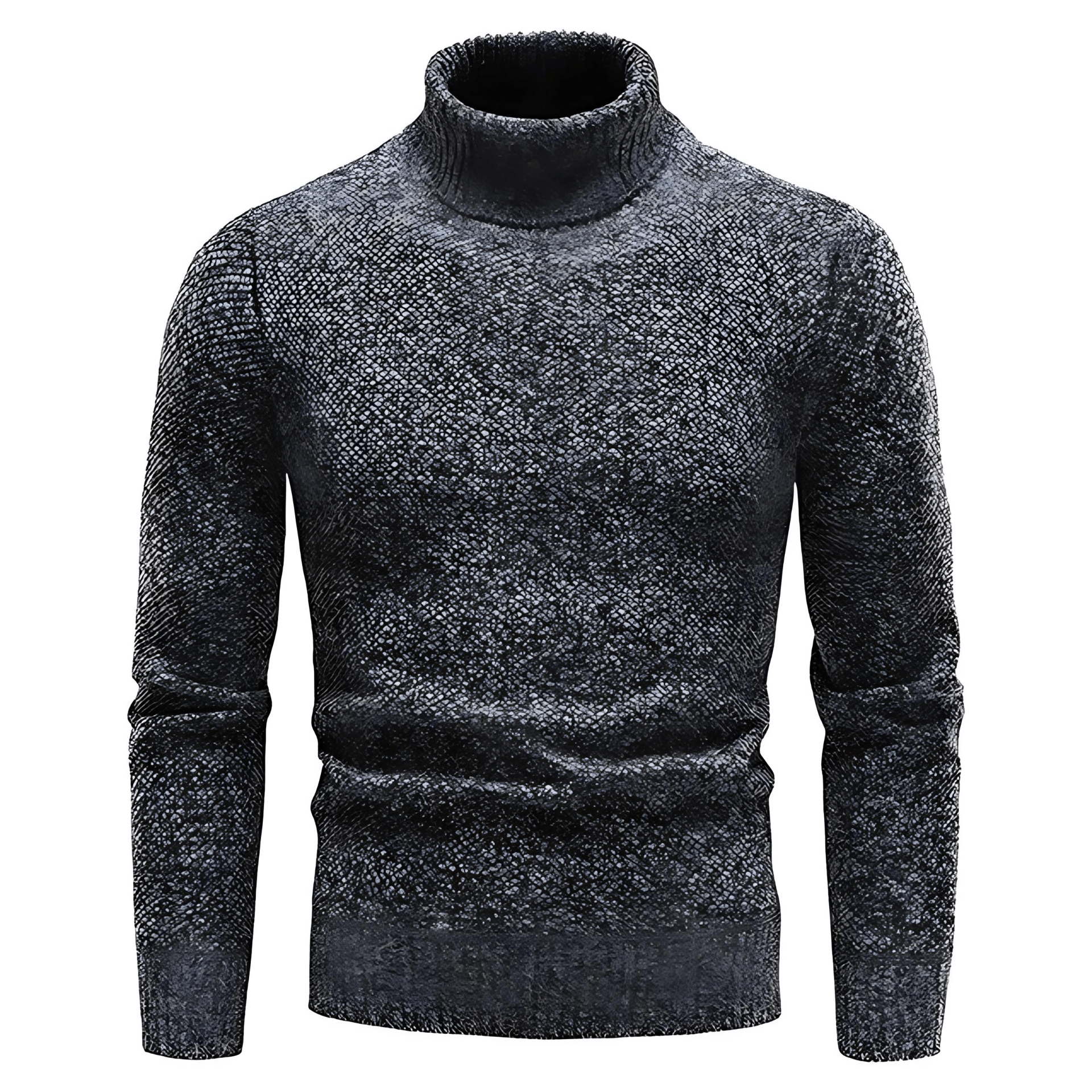 Comfortable Fitted Crew Neck Knitted Sweater - OutfitLondon
