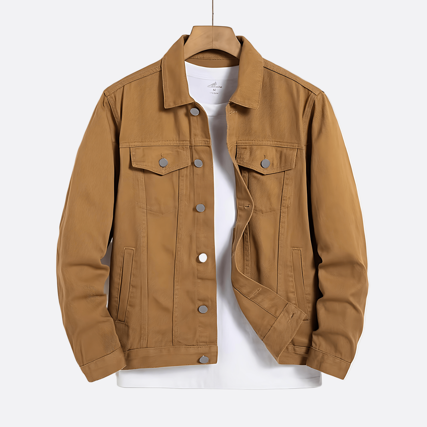 Men's Vintage Denim Trucker Jacket - OutfitLondon
