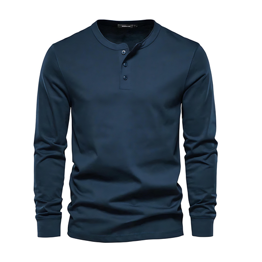 Timeless Fit Long Sleeve Casual Shirt - OutfitLondon