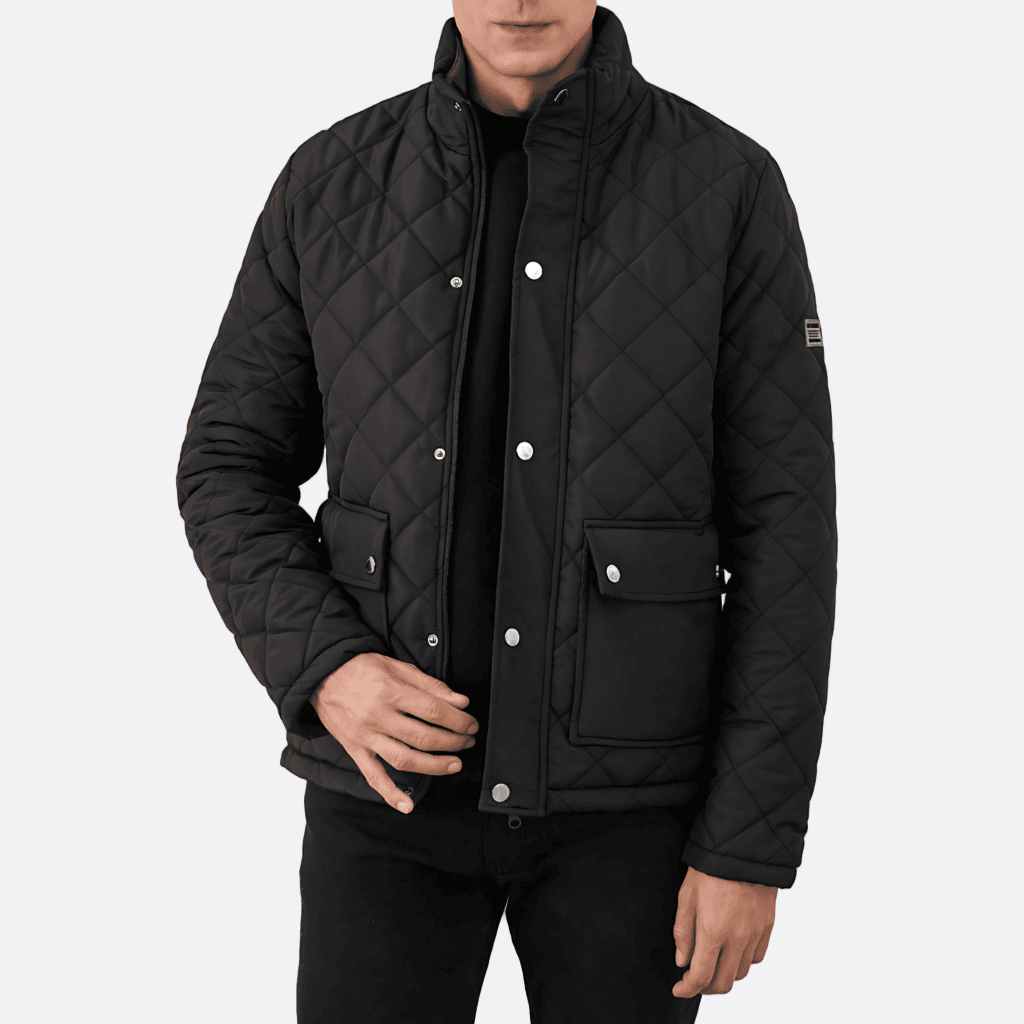 Warm Quilted Padded Winter Coat - OutfitLondon
