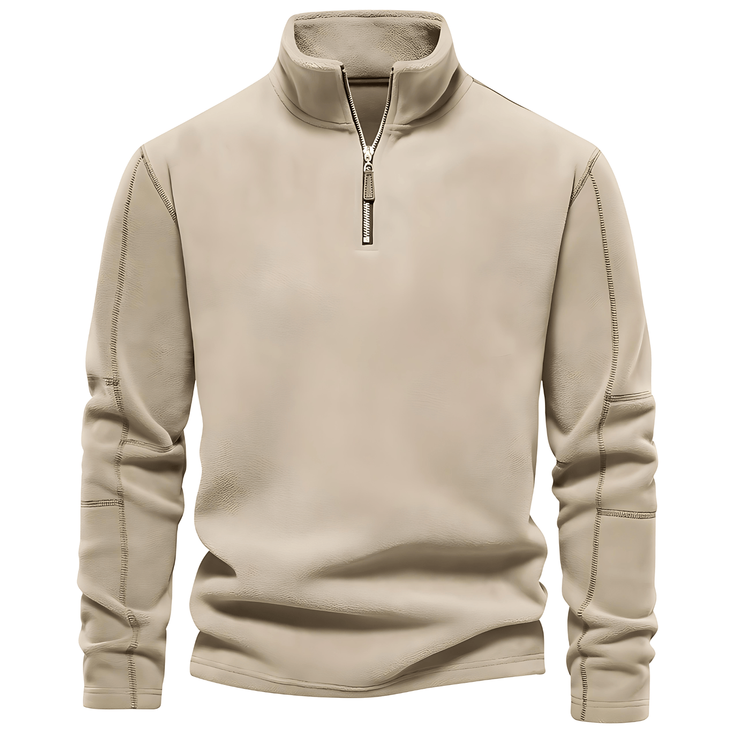 Men's Warm Fleece Zip Jacket - OutfitLondon