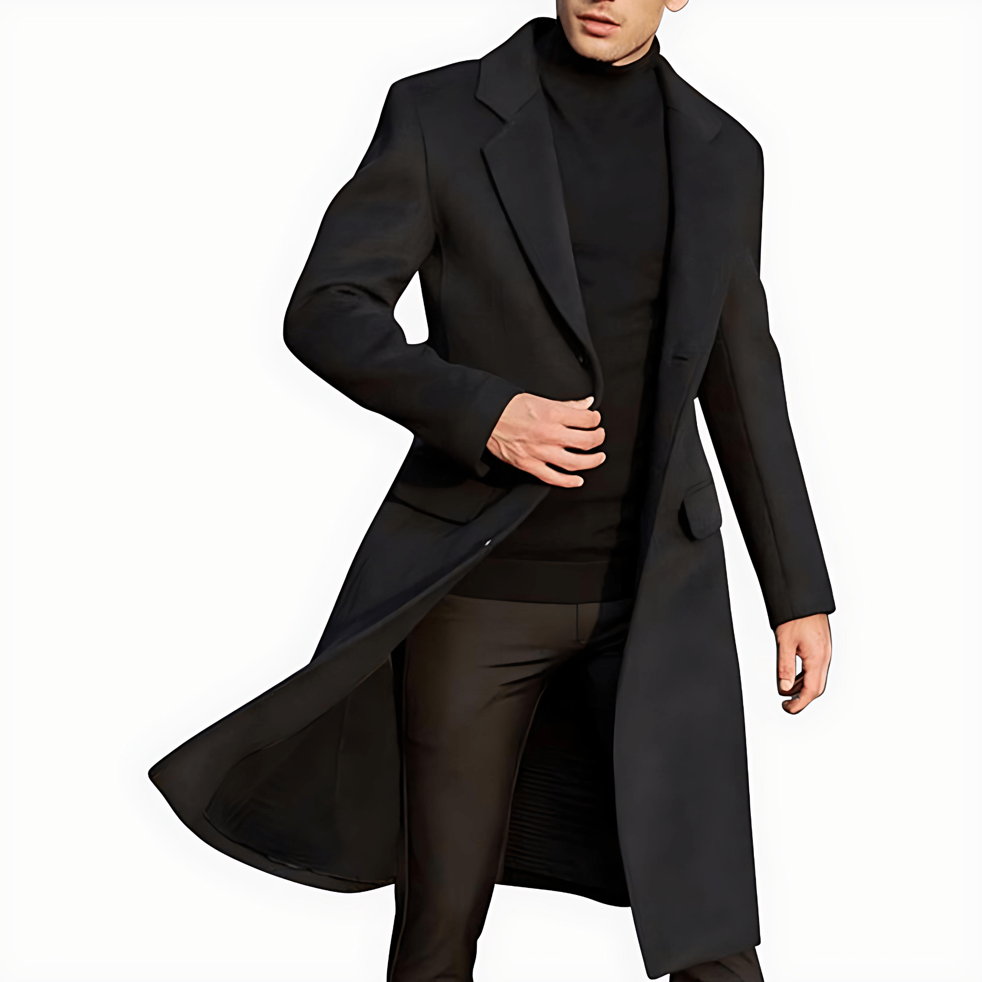 Warm Extended Fit Designer Winter Coat - OutfitLondon