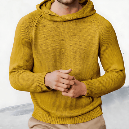 Premium Breathable Hooded Knit Sweater - OutfitLondon