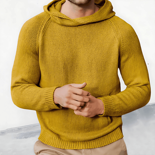 Premium Breathable Hooded Knit Sweater - OutfitLondon