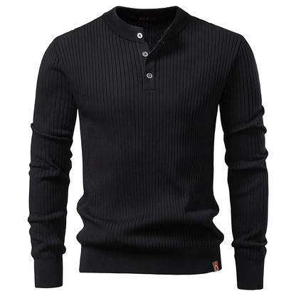 Soft Textured Cable Knit Sweater - OutfitLondon
