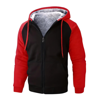 Warm Fleece Lined Teddy Hooded Jacket - OutfitLondon