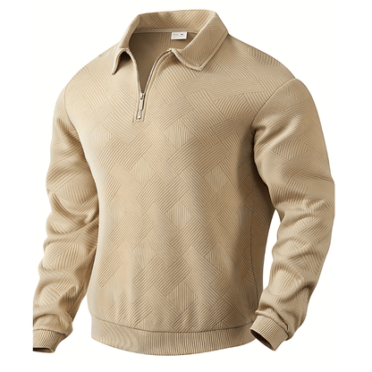 Trendy Zip Up Reversible Sweater - OutfitLondon