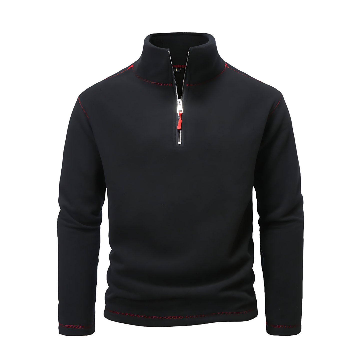 Men's Casual Contrast Collar Sweatshirt - OutfitLondon