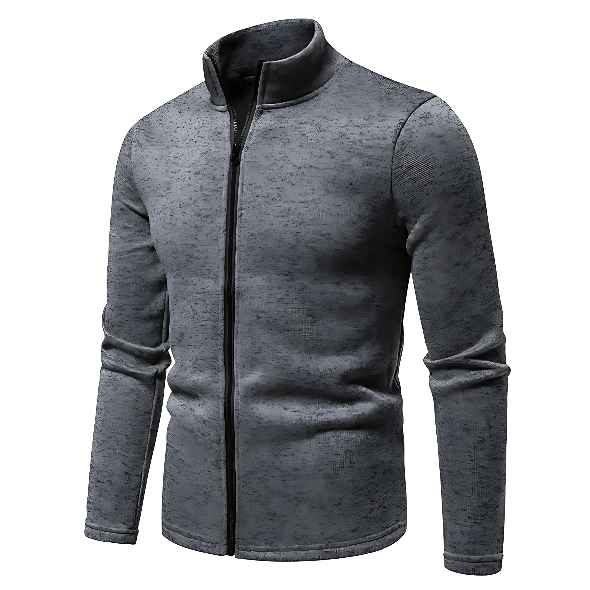 Soft Men's Full Zip Fleece Jacket - OutfitLondon