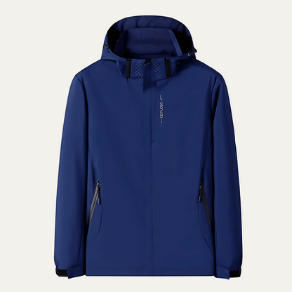 Waterproof Slim Fit Raincoat for Men - OutfitLondon