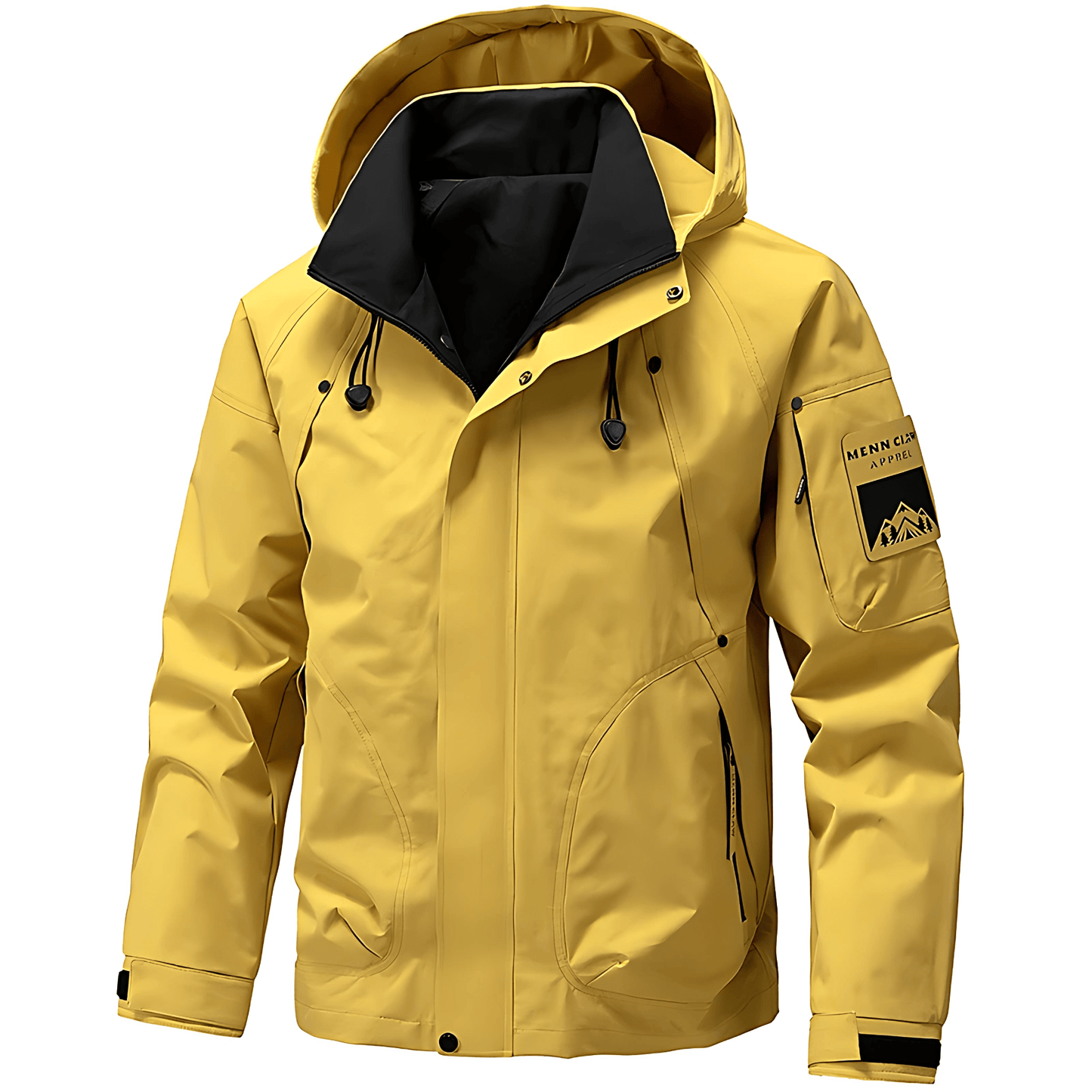 Warm Waterproof Hooded Ski Coat - OutfitLondon