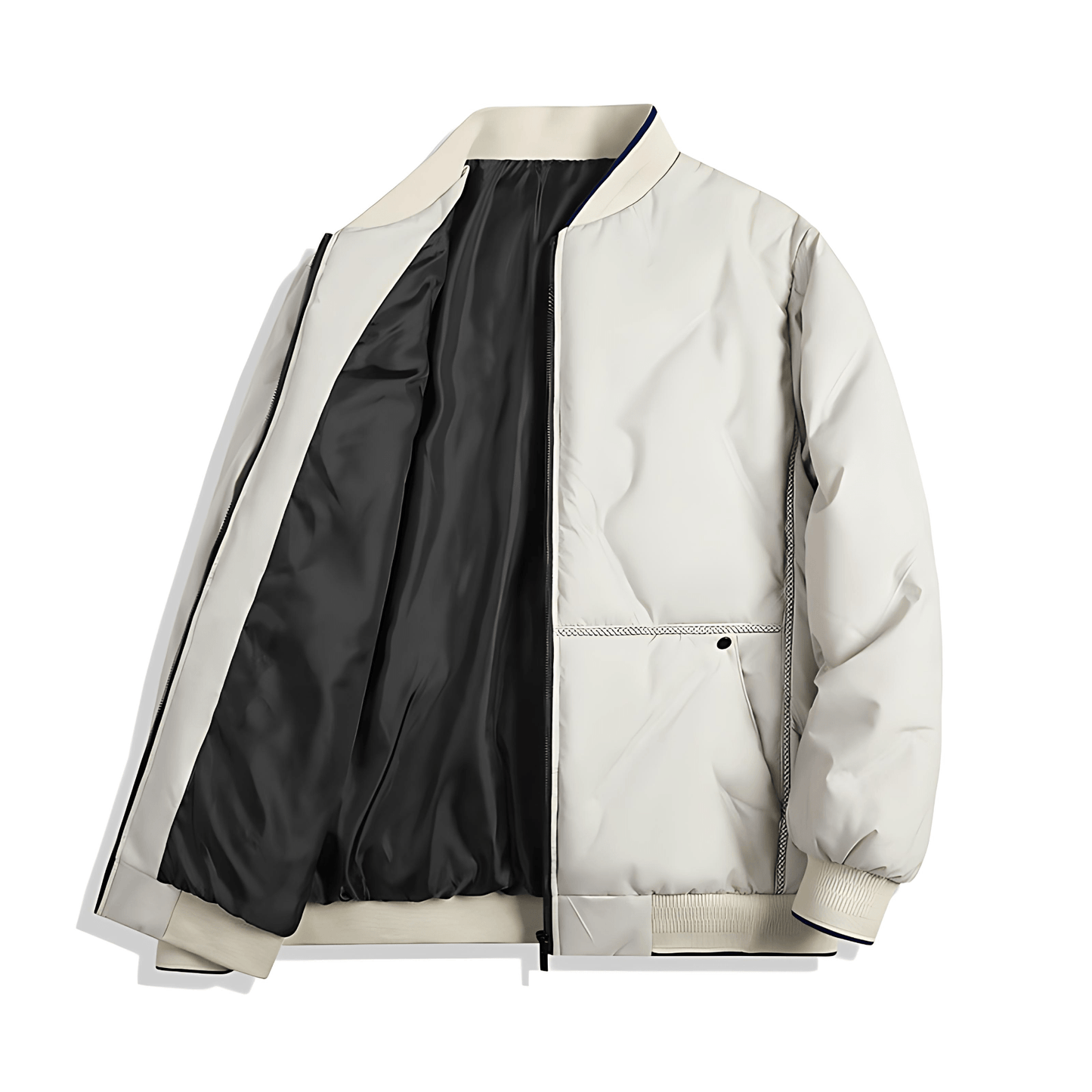 Warm Padded Quilted Insulated Winter Jacket - OutfitLondon