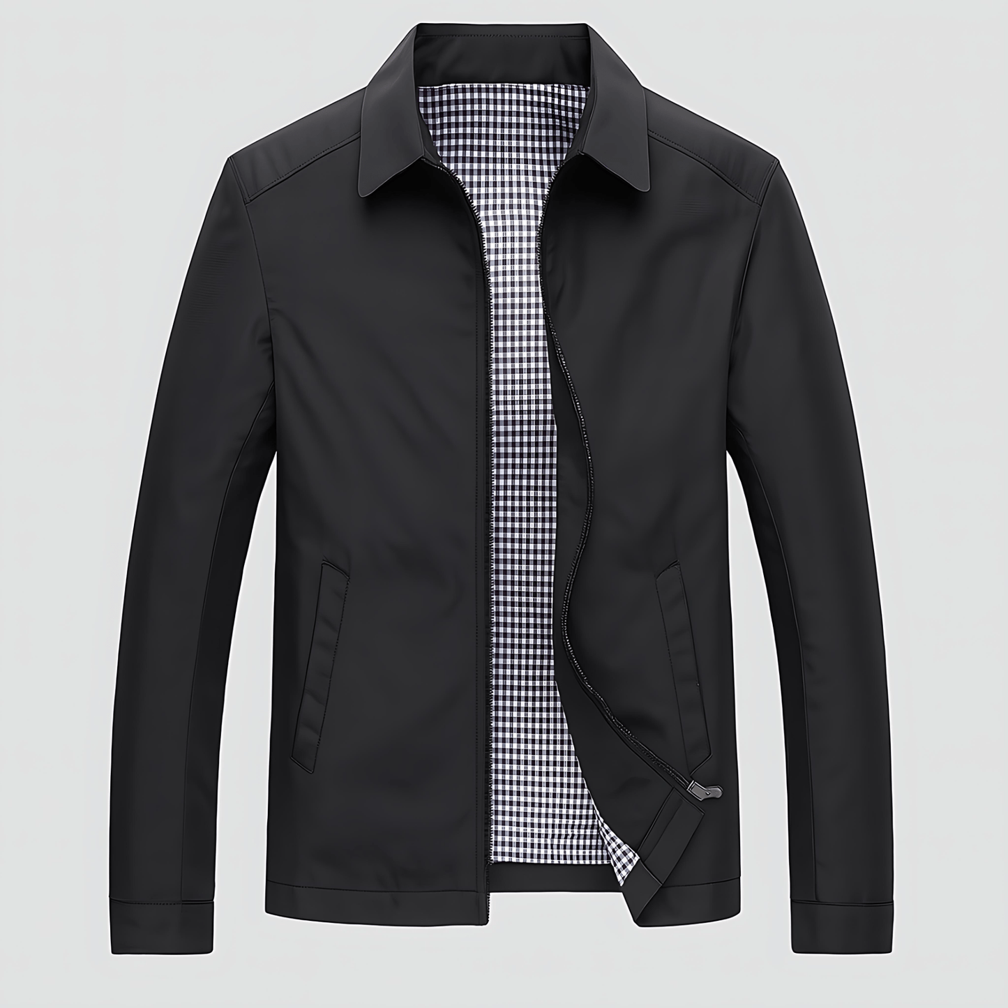 Slim Fit Water Repellent Windbreaker Jacket - OutfitLondon