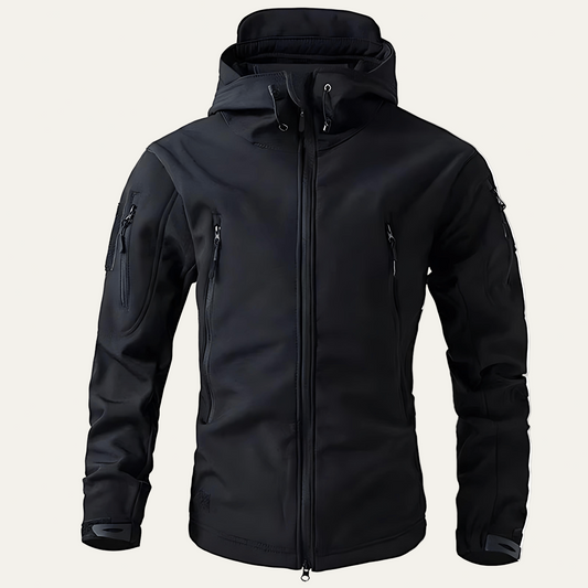 Waterproof Mens Fleece Hoodie Jacket - OutfitLondon