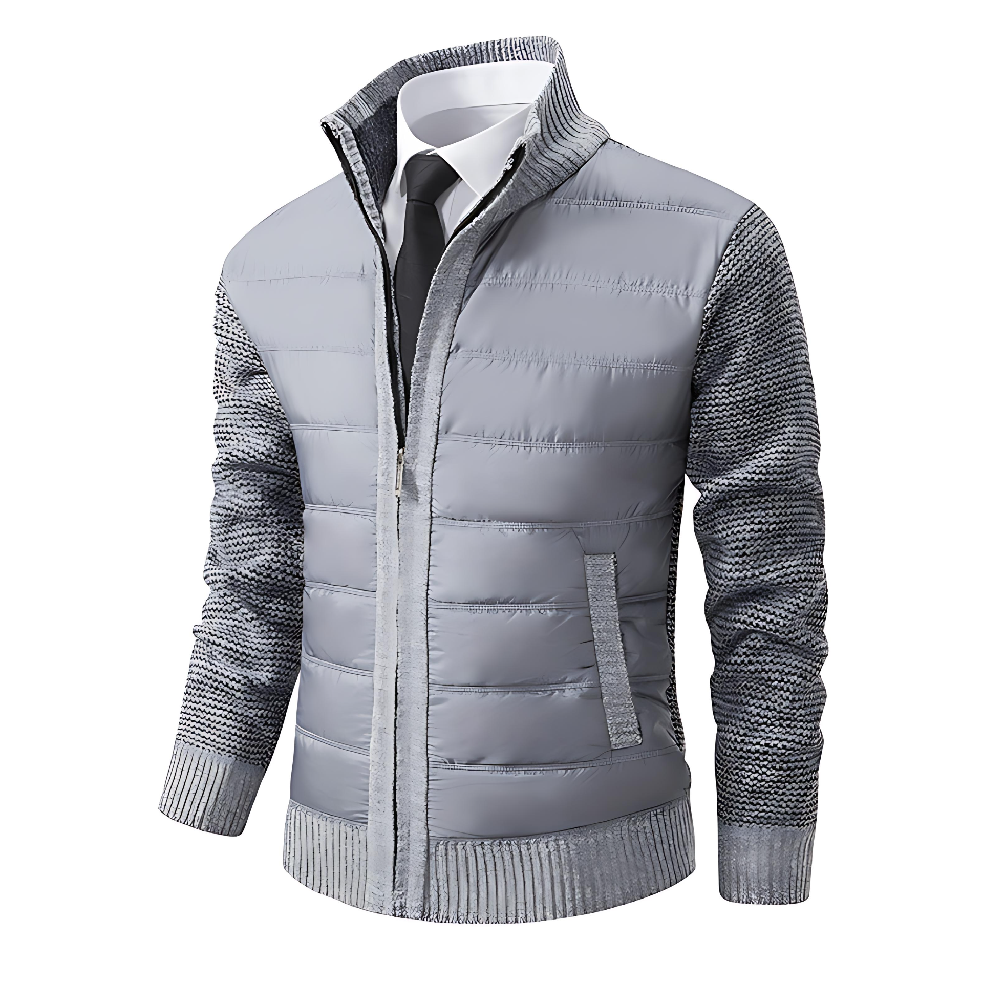 Stylish Quilted Water Resistant Hybrid Jacket - OutfitLondon