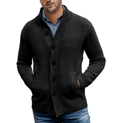 Stylish Pocket Cardigan Sweater - OutfitLondon