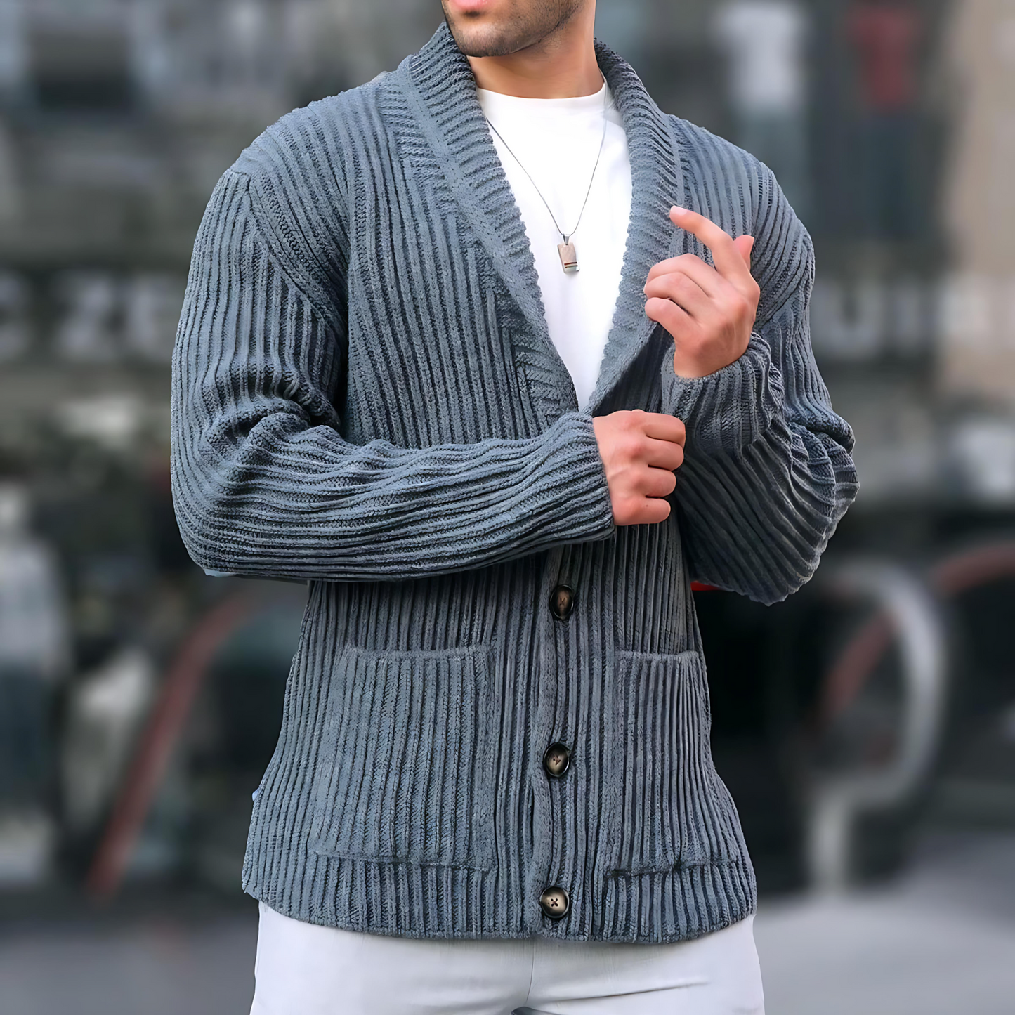 Trendy Open Front Long Cardigan Sweater - OutfitLondon