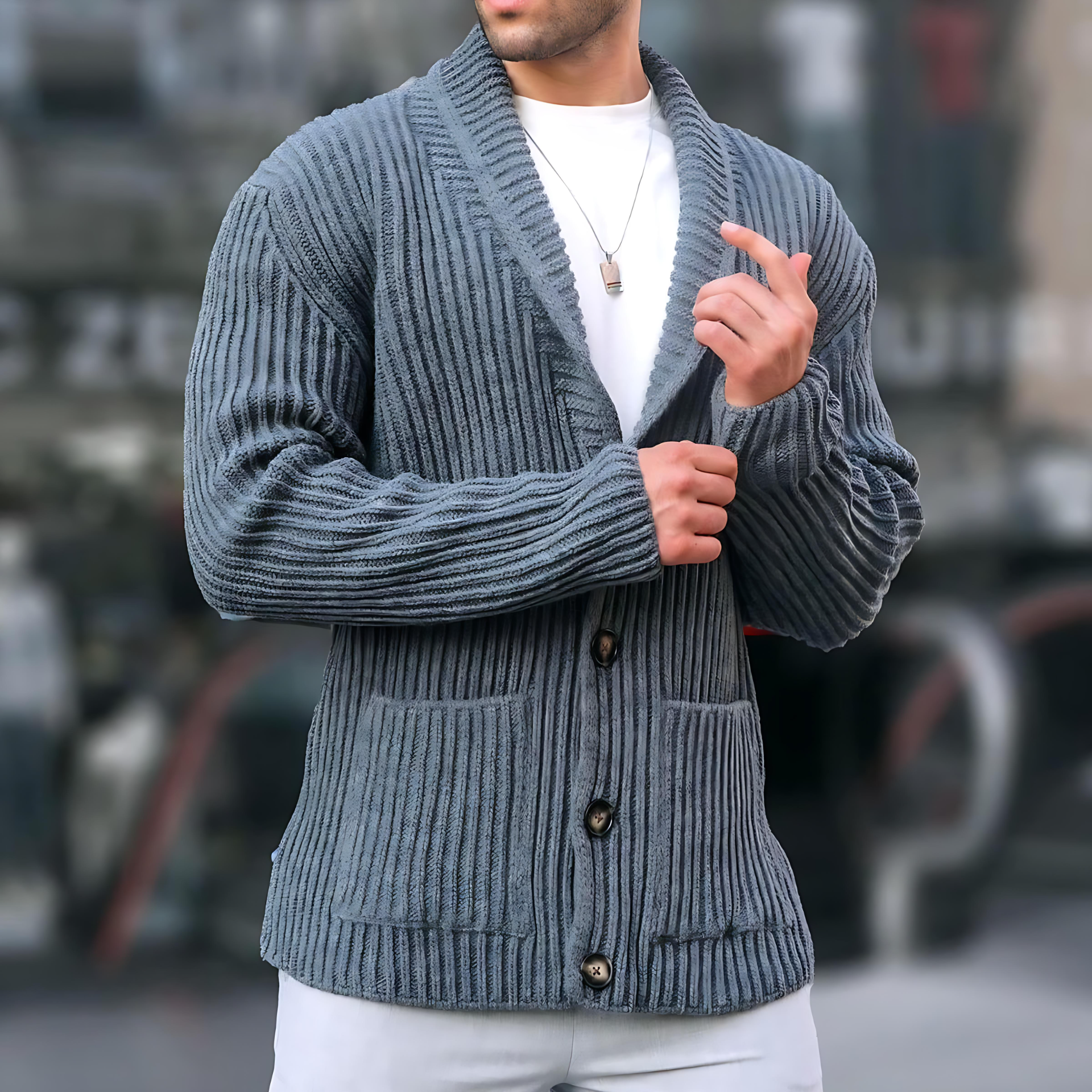 Trendy Open Front Long Cardigan Sweater - OutfitLondon
