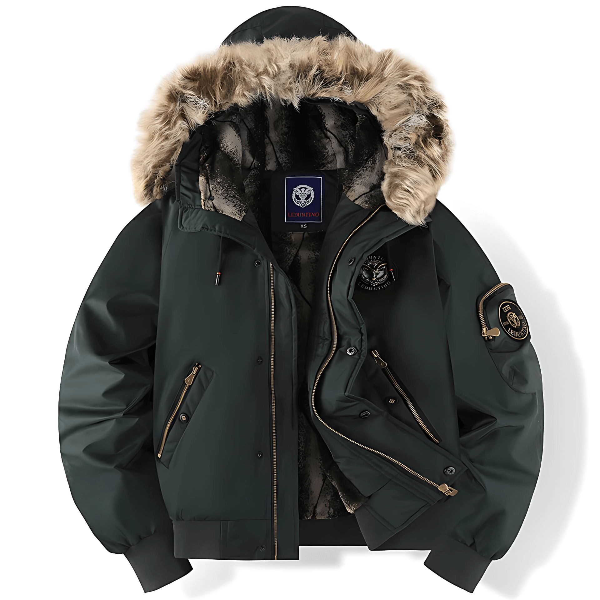 Warm Faux Fur Lined Hooded Jacket - OutfitLondon