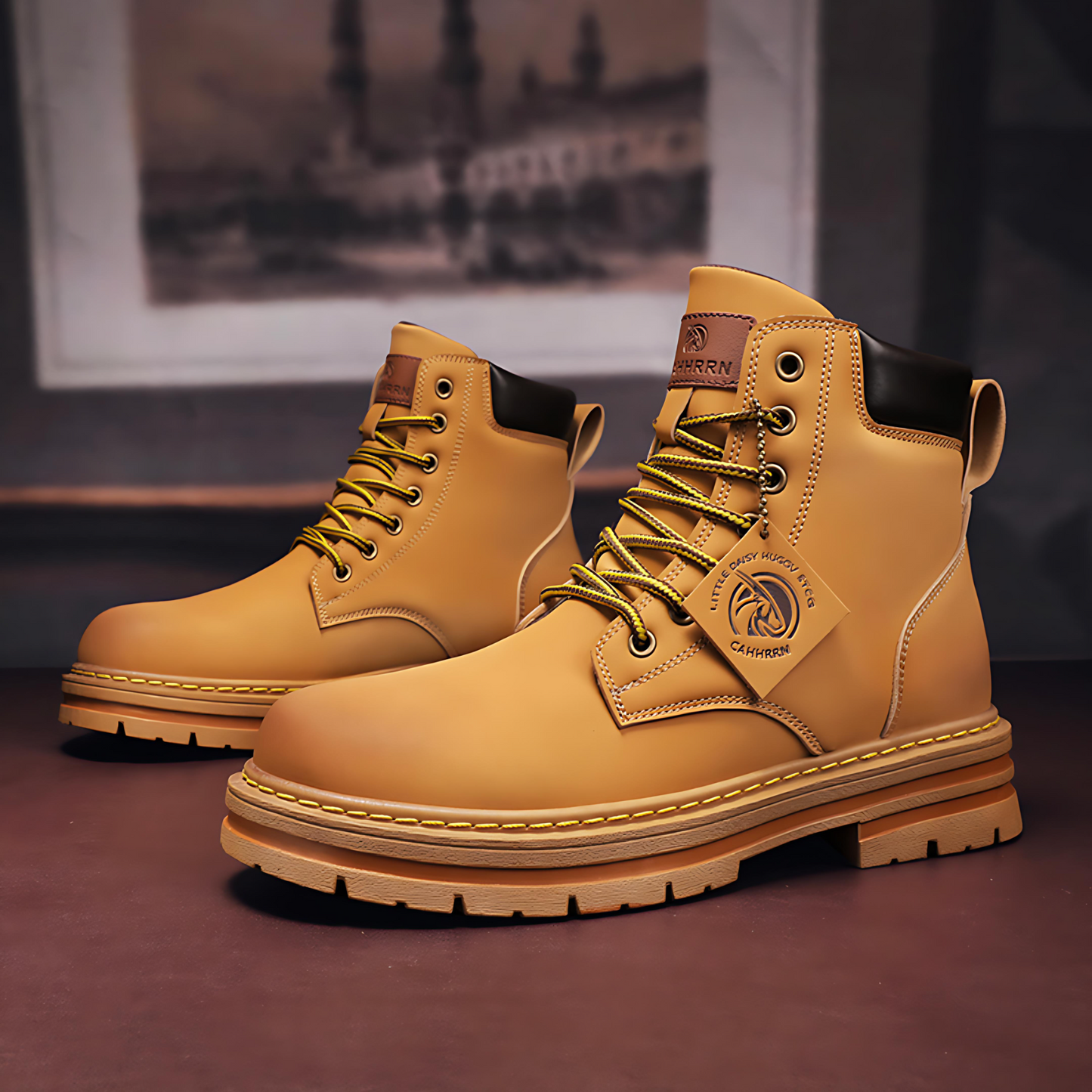 Tough Waterproof Hiking Ankle Boots - OutfitLondon